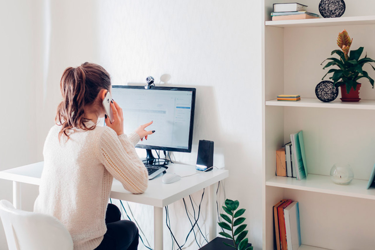 Cuidar la ergonomía en el teletrabajo